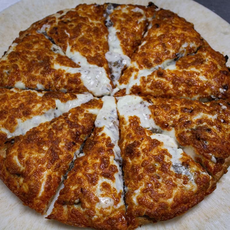 Three-topping pizza