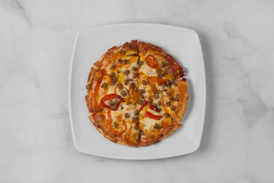 Spicy Italian pizza